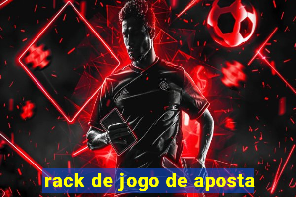 rack de jogo de aposta